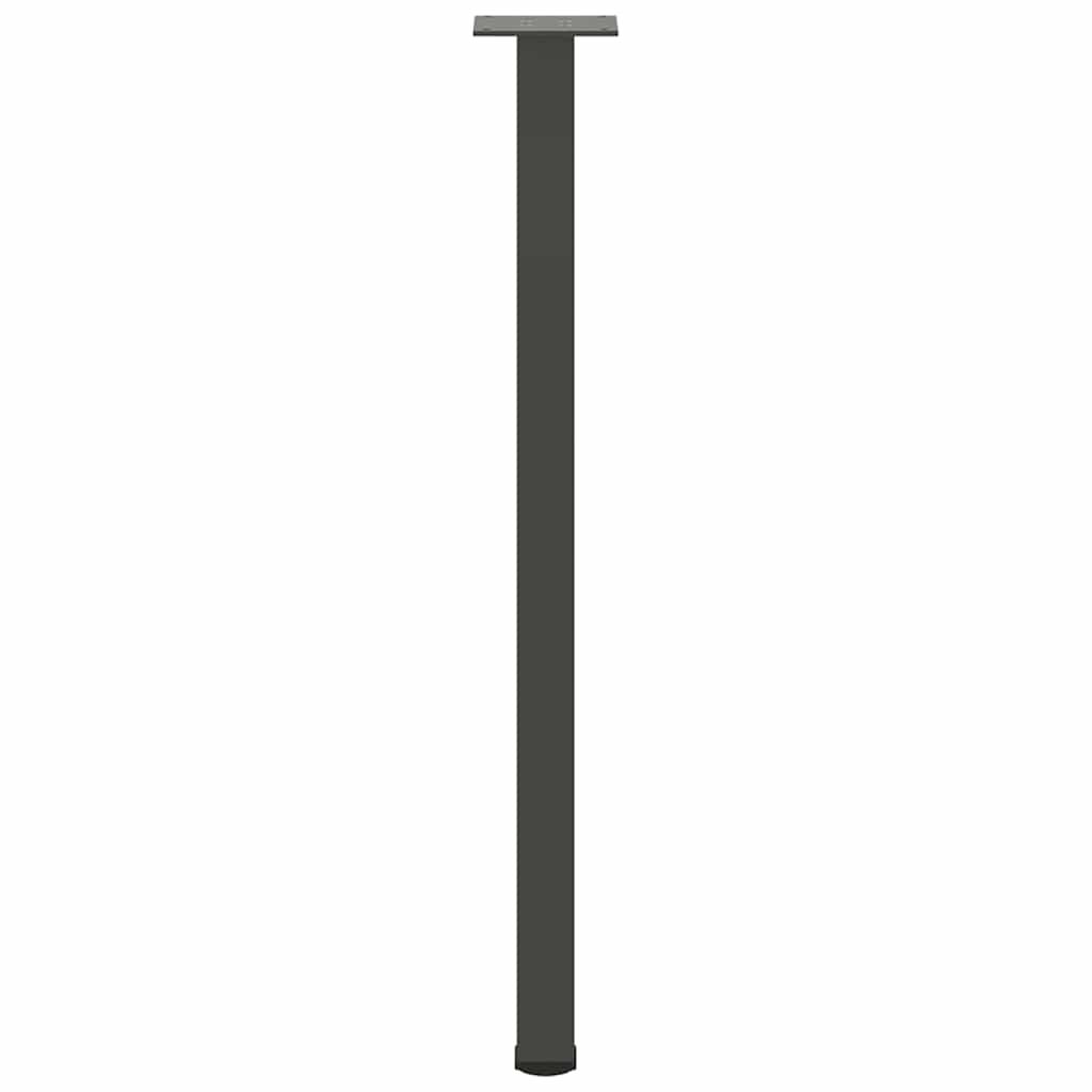 vidaXL Konsolentischbeine 4 Stk. Anthrazit 72-74 cm Stahl