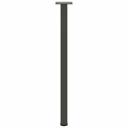 vidaXL Konsolentischbeine 4 Stk. Anthrazit 72-74 cm Stahl