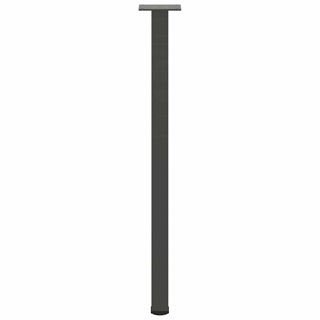 vidaXL Konsolentischbeine 4 Stk. Anthrazit 72-74 cm Stahl