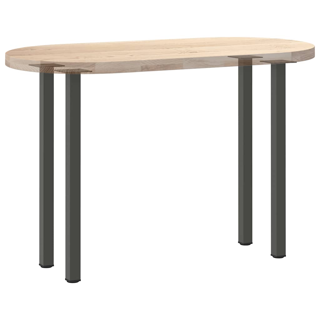 vidaXL Konsolentischbeine 4 Stk. Anthrazit 72-74 cm Stahl