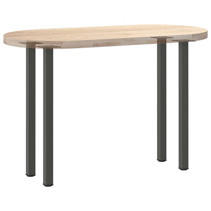 vidaXL Konsolentischbeine 4 Stk. Anthrazit 72-74 cm Stahl