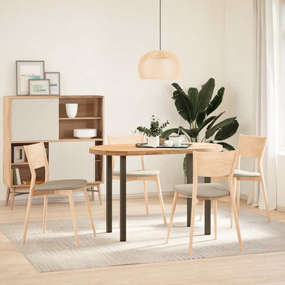 vidaXL Pieds de table console 4 pcs. Acier brut 72-74 cm Acier