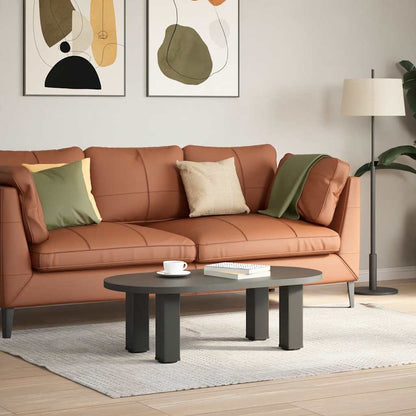 vidaXL Couchtischbeine 4 Stk. Anthrazit 42-44 cm Stahl