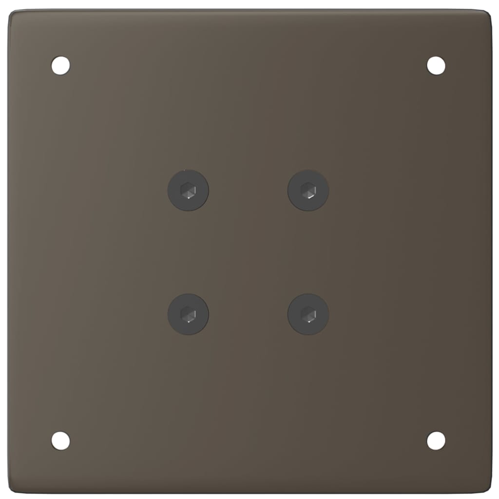 vidaXL Couchtischbeine 4 Stk. Naturstahl 42-44 cm Stahl