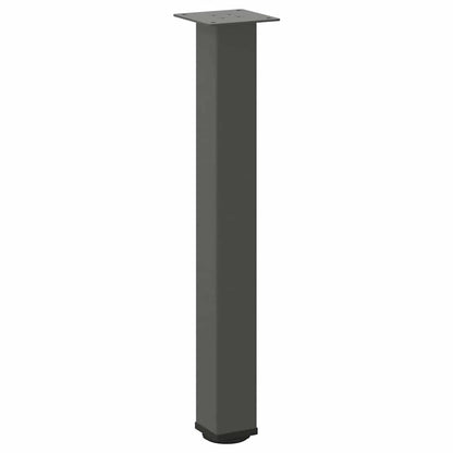 vidaXL Konsolentischbeine 4 Stk. Anthrazit 72-74 cm Stahl