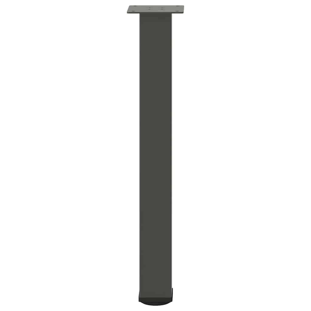 vidaXL Konsolentischbeine 4 Stk. Anthrazit 72-74 cm Stahl