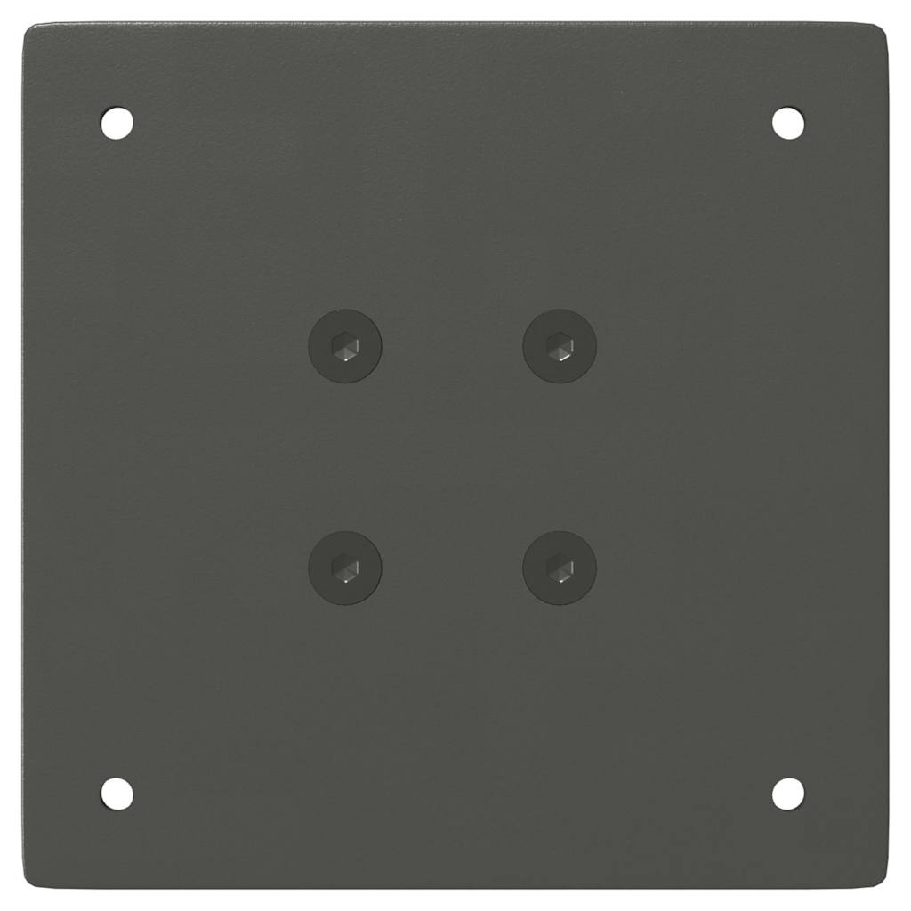vidaXL Konsolentischbeine 4 Stk. Anthrazit 72-74 cm Stahl