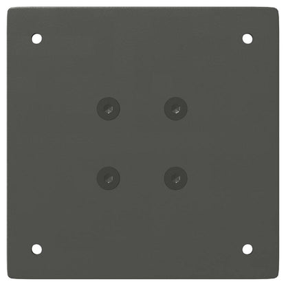 vidaXL Konsolentischbeine 4 Stk. Anthrazit 72-74 cm Stahl