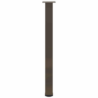 vidaXL Bartischbeine 4 Stk. Naturstahl 90-92 cm Stahl