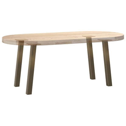 vidaXL Pieds de table basse 4 pcs Acier naturel 30 cm Acier