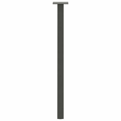 vidaXL Konsolentischbeine 4 Stk. Anthrazit 72 cm Stahl