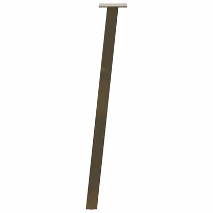 vidaXL Konsolentischbeine 4 Stk. Naturstahl 72 cm Stahl