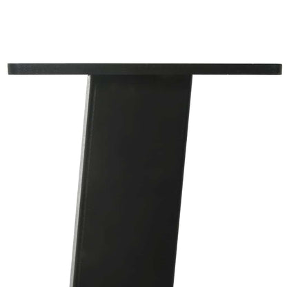 vidaXL Couchtischbeine 4 Stk. Schwarz 30 cm Stahl