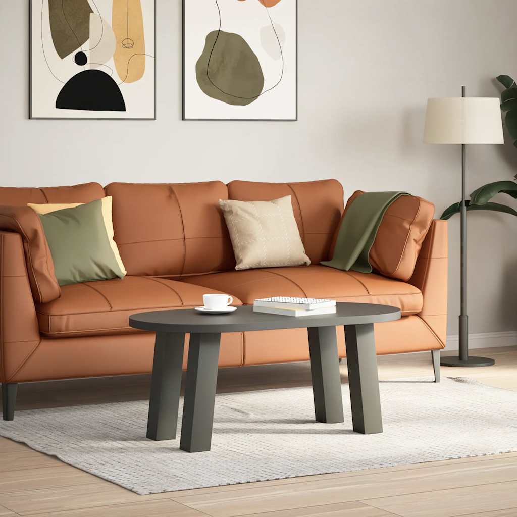 vidaXL Couchtischbeine 4 Stk. Anthrazit 42 cm Stahl