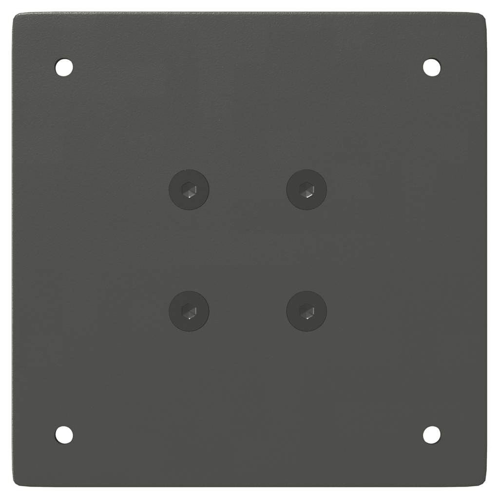 vidaXL Couchtischbeine 4 Stk. Anthrazit 42 cm Stahl