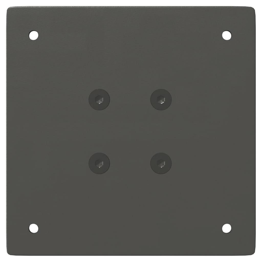 vidaXL Konsolentischbeine 4 Stk. Anthrazit 72 cm Stahl