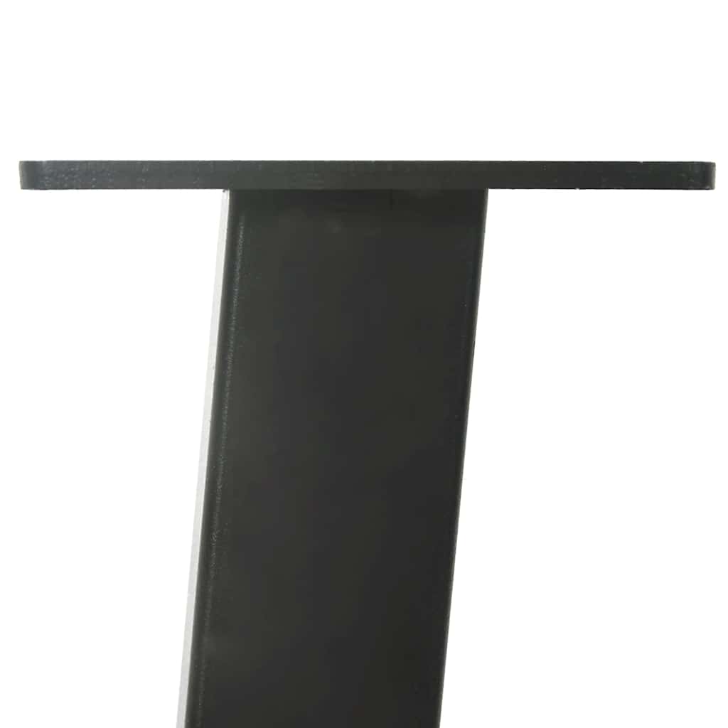 vidaXL Konsolentischbeine 4 Stk. Anthrazit 72 cm Stahl