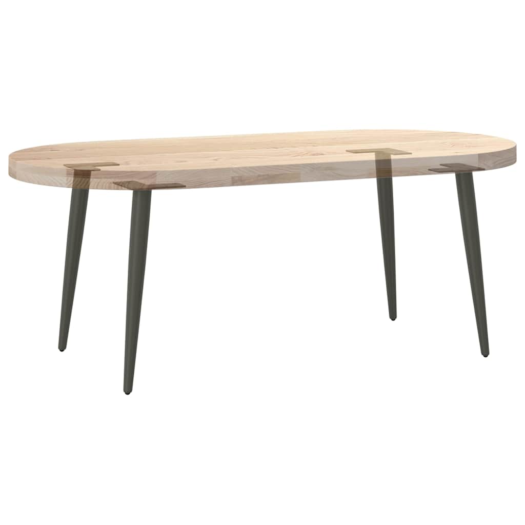 vidaXL Couchtischbeine Konische Form 4 Stk. Anthrazit 30-31 cm Stahl