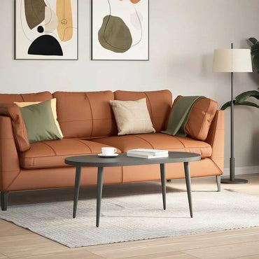 vidaXL Couchtischbeine Konische Form 4 Stk. Anthrazit 42-43 cm Stahl