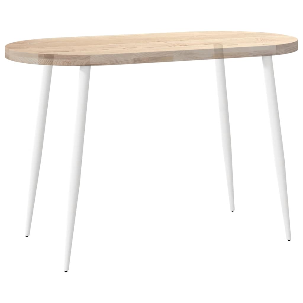 vidaXL Konsolentischbeine Konische Form 4 Stk. Weiß 72-73 cm Stahl