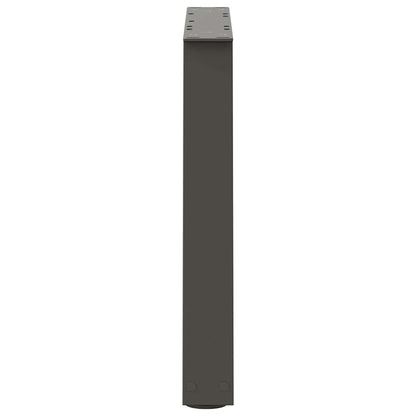 vidaXL Couchtischbeine V-Form 2 Stück Anthrazit 50x(42-43,3) cm Stahl