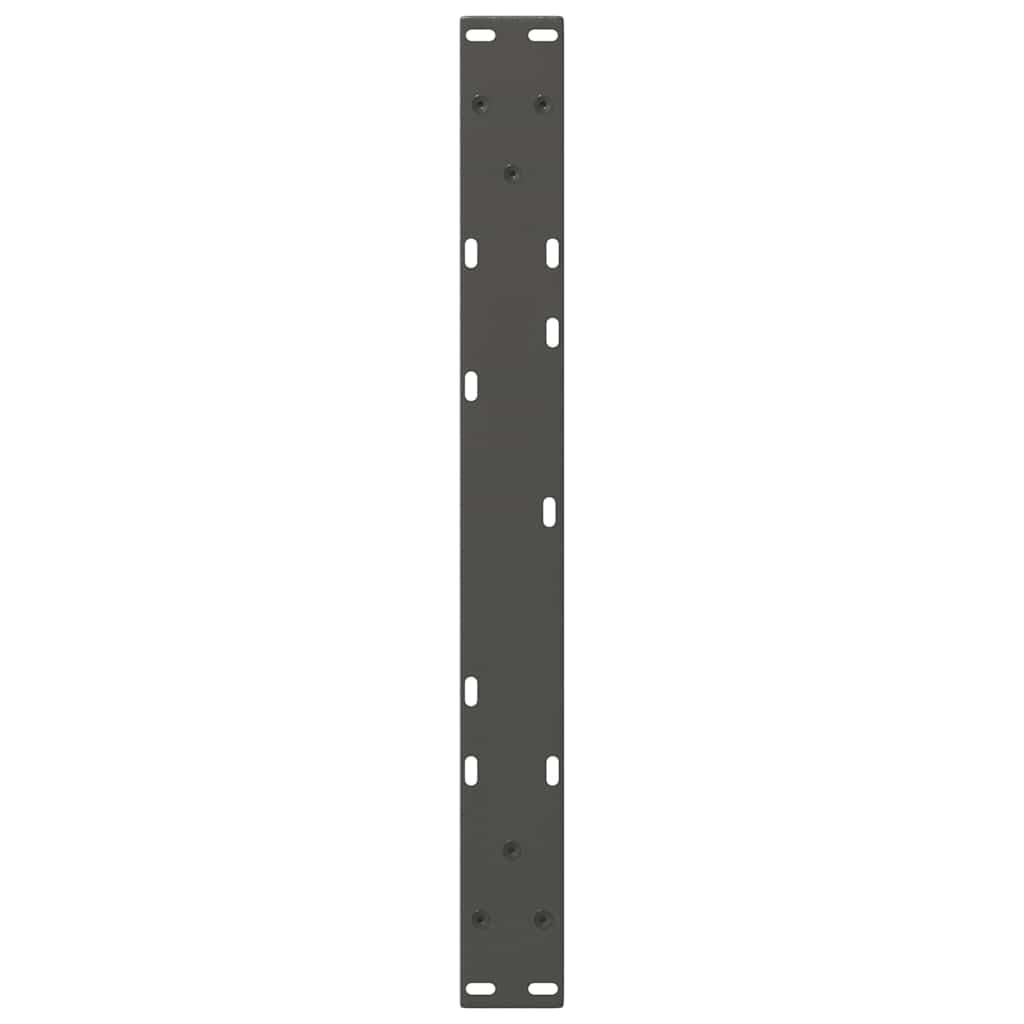 vidaXL Couchtischbeine V-Form 2 Stück Anthrazit 50x(42-43,3) cm Stahl