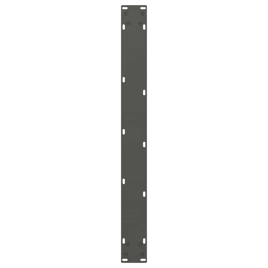 vidaXL Esstisch Beine V-Form 2 Stück Anthrazit 80x(72-73,3) cm Stahl