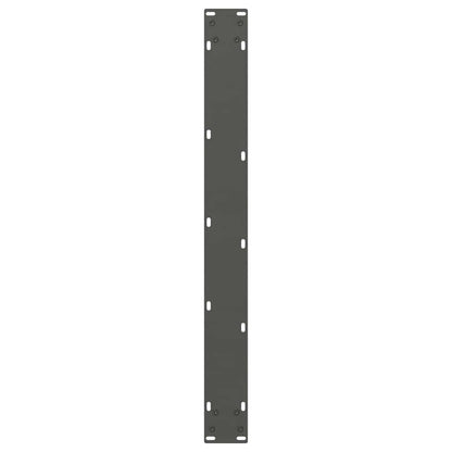 vidaXL Esstisch Beine V-Form 2 Stück Anthrazit 80x(72-73,3) cm Stahl