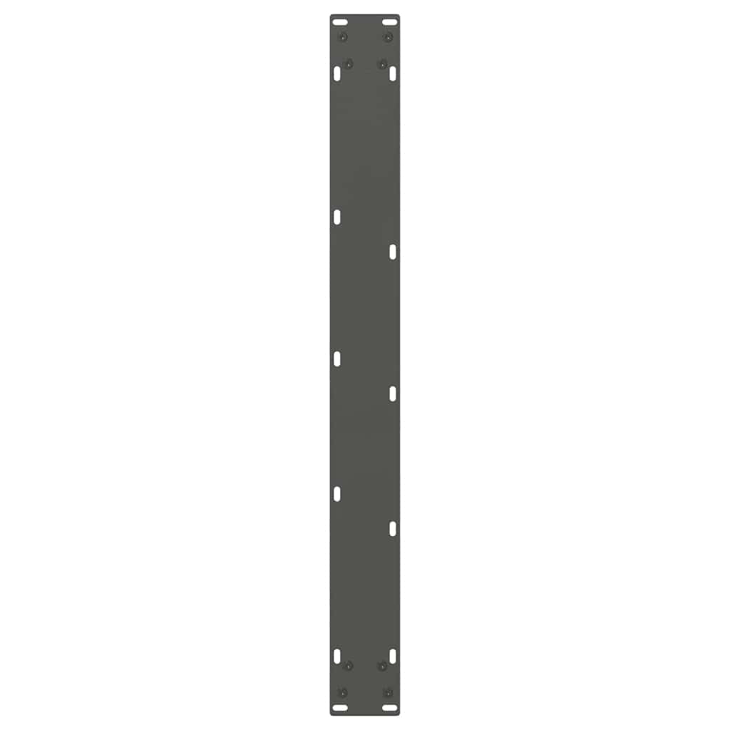 vidaXL Pieds de table à manger en V 2 pcs Anthracite 90x(72-73,3) cm Acier