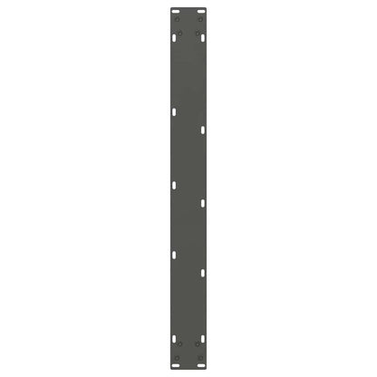 vidaXL Pieds de table à manger en V 2 pcs Anthracite 90x(72-73,3) cm Acier