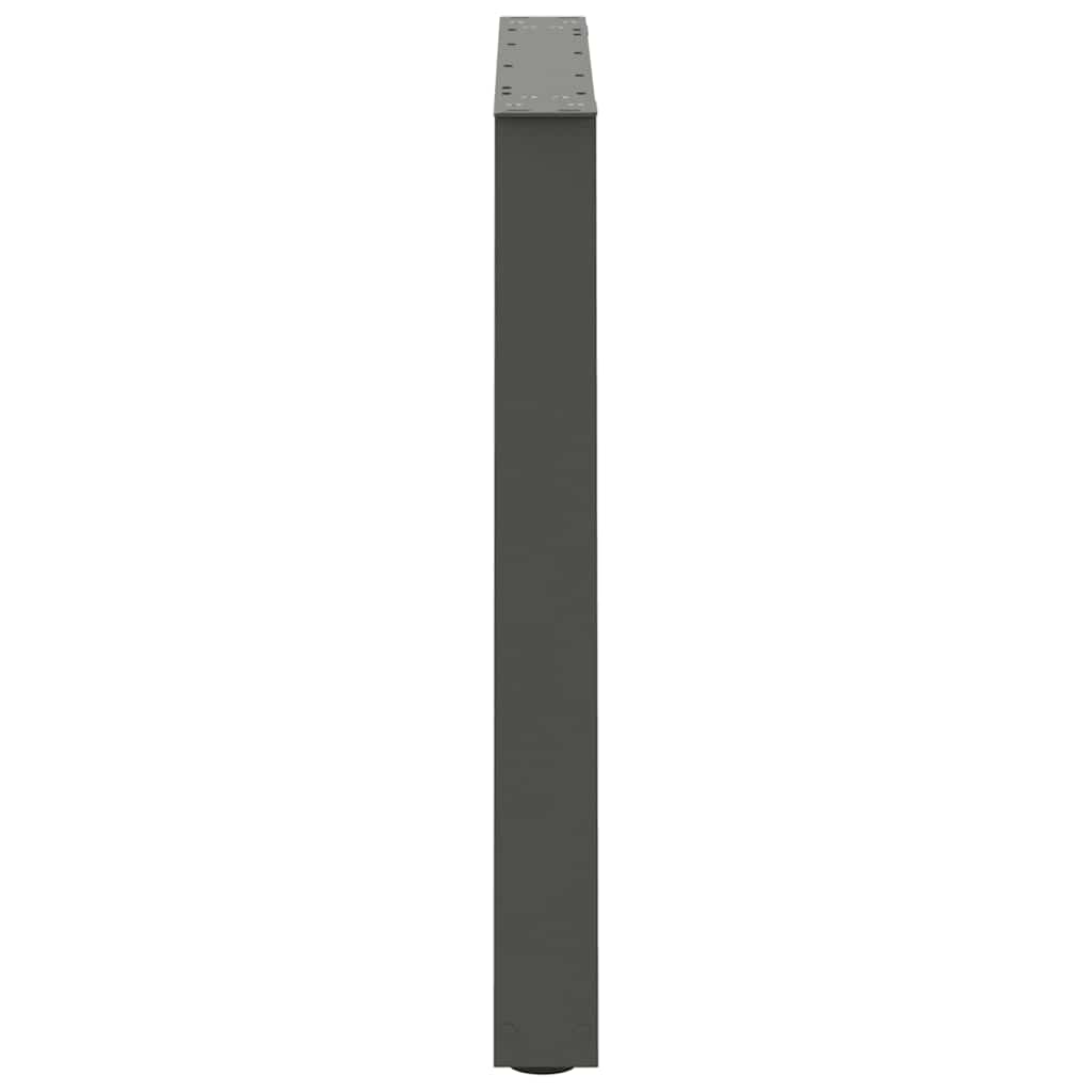 vidaXL Esstisch Beine V-Form 3 Stück Anthrazit 80x(72-73,3) cm Stahl