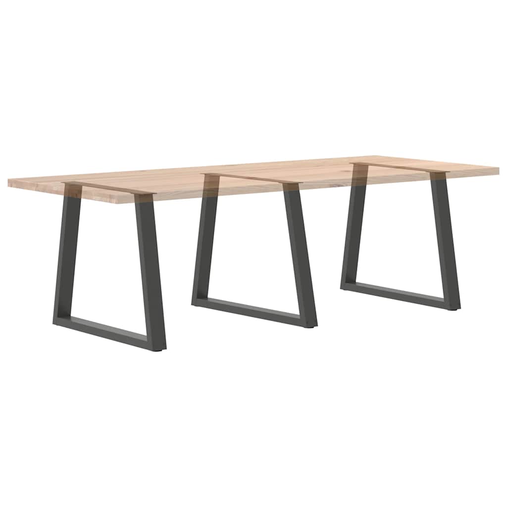 vidaXL Esstisch Beine V-Form 3 Stück Anthrazit 80x(72-73,3) cm Stahl