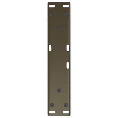 vidaXL Pieds de table basse en V 2 pcs Acier brut 30x(30-31,3) cm Acier