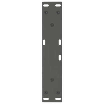 vidaXL Pieds de table basse en V 2 pcs Anthracite 40x(30-31,3) cm Acier