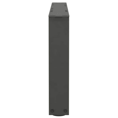 vidaXL Pieds de table basse en V 2 pcs Anthracite 50x(30-31,3) cm Acier