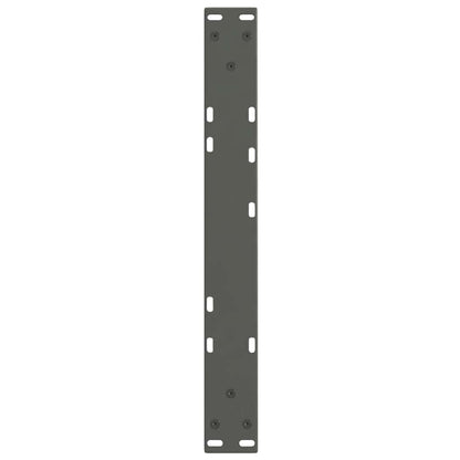 vidaXL Pieds de table basse en V 2 pcs Anthracite 50x(30-31,3) cm Acier