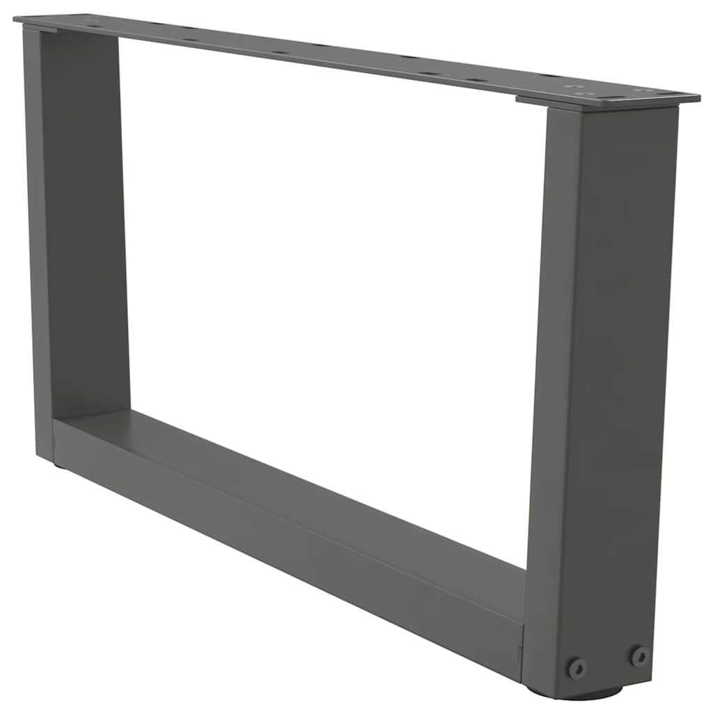 vidaXL Couchtischbeine V-Form 2 Stück Anthrazit 70x(30-31,3) cm Stahl