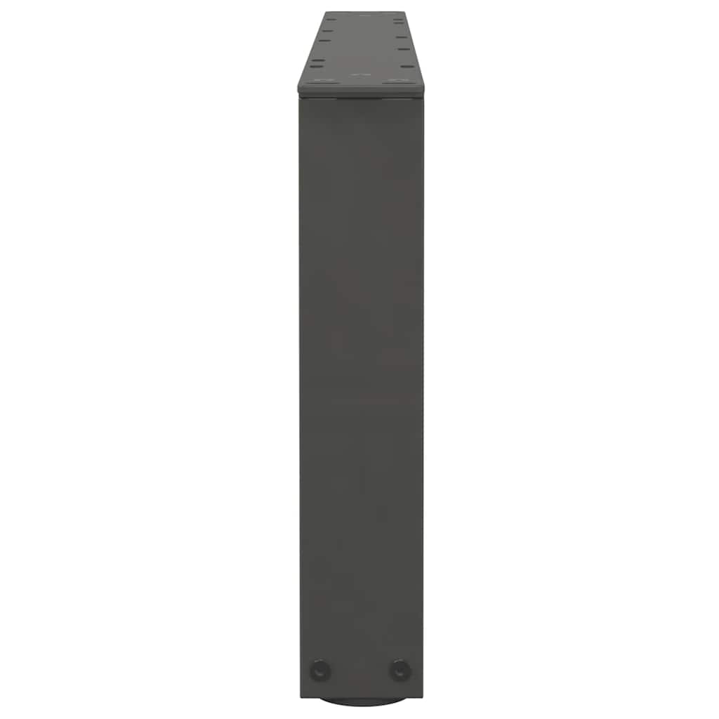 vidaXL Couchtischbeine V-Form 2 Stück Anthrazit 70x(30-31,3) cm Stahl