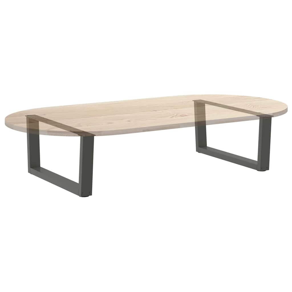 vidaXL Couchtischbeine V-Form 2 Stück Anthrazit 70x(30-31,3) cm Stahl