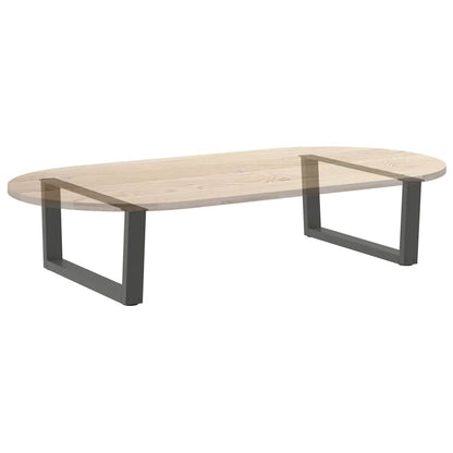 vidaXL Couchtischbeine V-Form 2 Stück Anthrazit 70x(30-31,3) cm Stahl