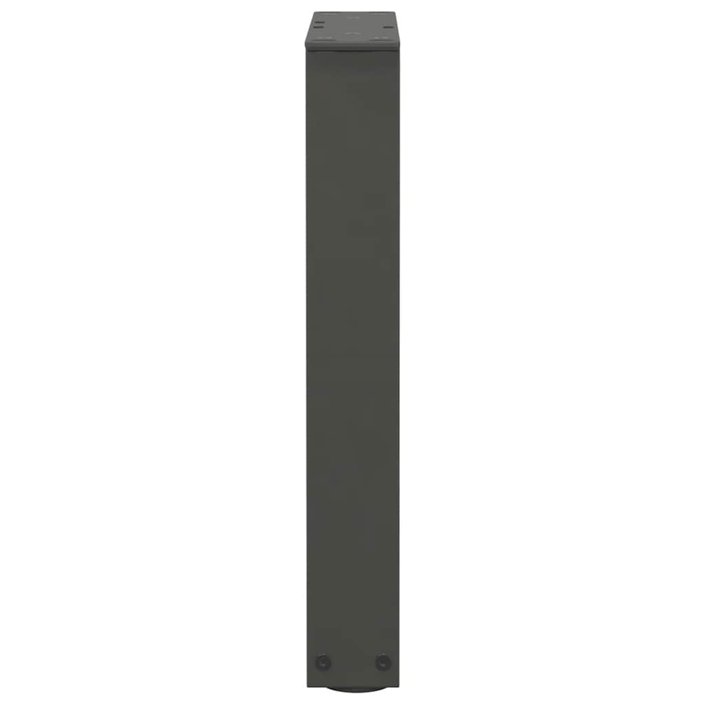 vidaXL Couchtischbeine V-Form 2 Stück Anthrazit 38x(42-43,3) cm Stahl