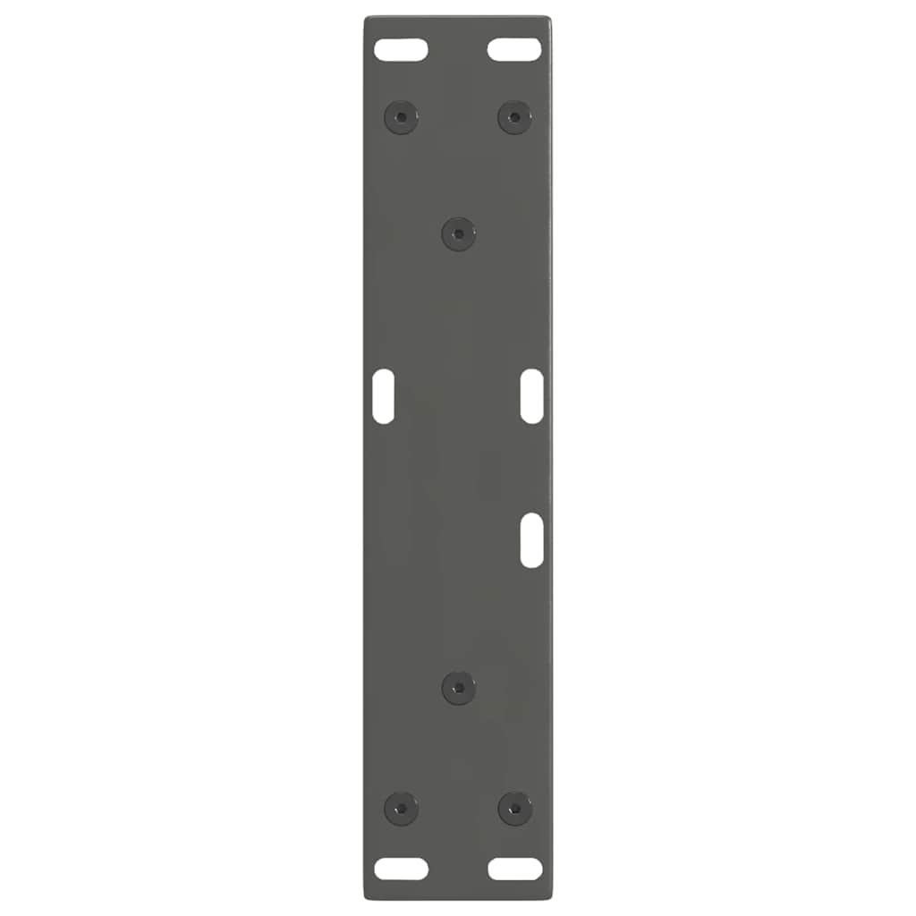 vidaXL Couchtischbeine V-Form 2 Stück Anthrazit 38x(42-43,3) cm Stahl