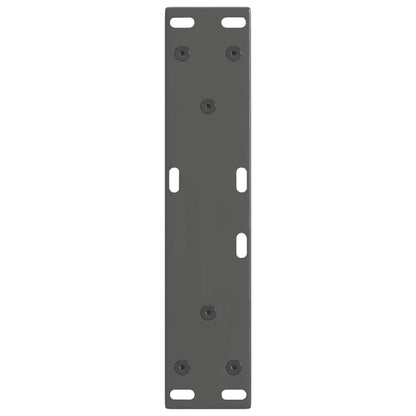 vidaXL Couchtischbeine V-Form 2 Stück Anthrazit 38x(42-43,3) cm Stahl