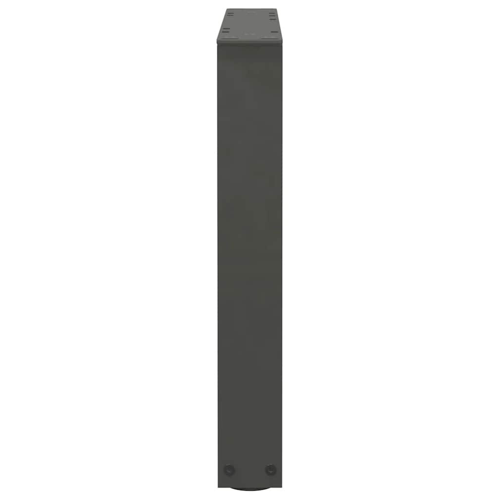 vidaXL Couchtischbeine V-Form 2 Stück Anthrazit 50x(42-43,3) cm Stahl