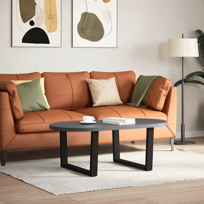 vidaXL Couchtischbeine V-Form 2 Stück Schwarz 70x(42-43,3) cm Stahl