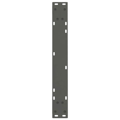 vidaXL Pieds de table à manger en V 2 pcs Anthracite 60x(72-73,3) cm Acier