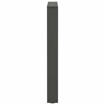 vidaXL Pieds de table à manger en V 2 pcs Anthracite 70x(72-73,3) cm Acier