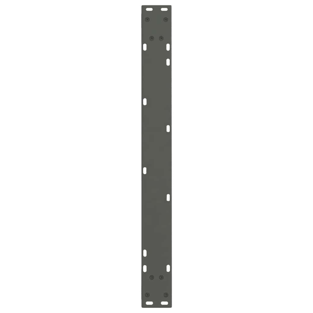 vidaXL Esstisch Beine V-Form 2 Stück Anthrazit 80x(72-73,3) cm Stahl
