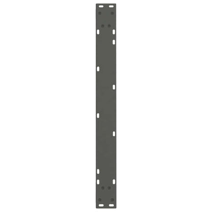 vidaXL Esstisch Beine V-Form 2 Stück Anthrazit 80x(72-73,3) cm Stahl