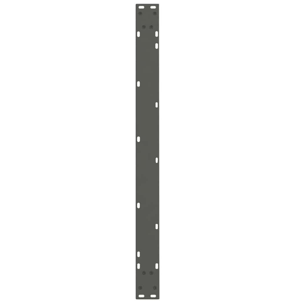 vidaXL Esstisch Beine V-Form 2 Stück Anthrazit 100x(72-73,3) cm Stahl